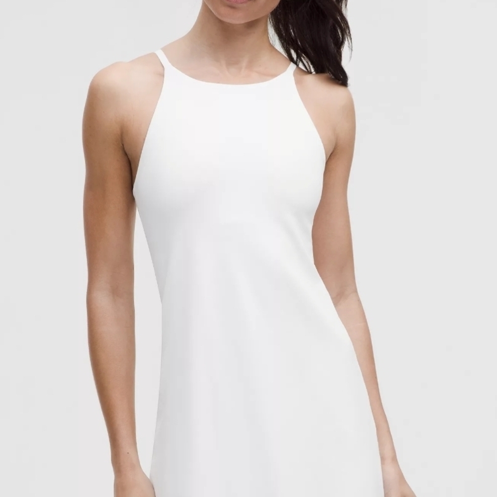 Lululemon Athletica White Strapless Dress Nwt
